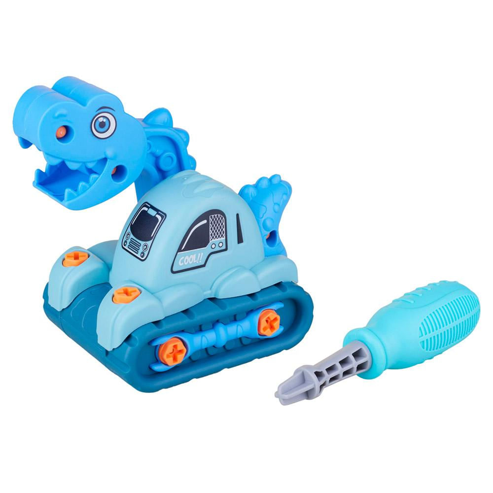 Aprenda a Montar Dino Escavadeira DMToys 6326