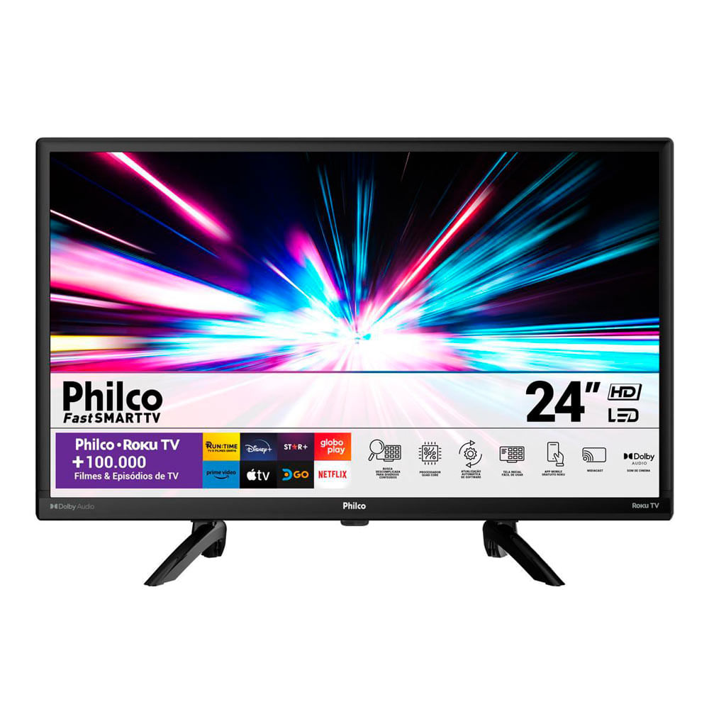 TV LED Smart Philco PTV24G5YR2CP 24"