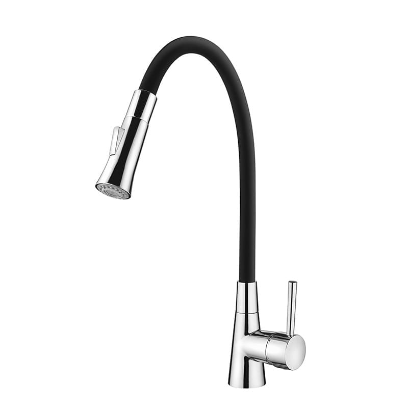 Torneira Misturador Monocomando Lorenzetti LorenFlex 2257 B27 de Bancada Preta Preto