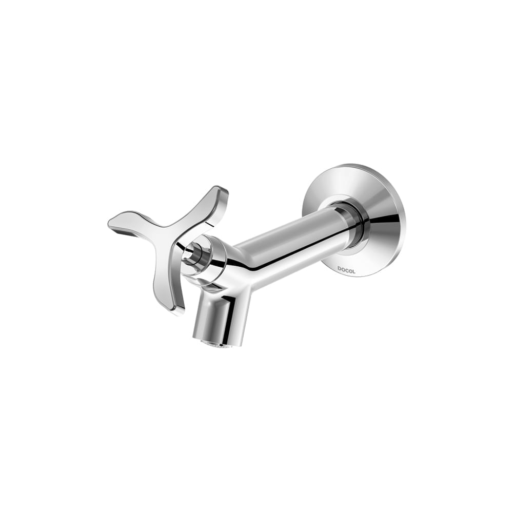 Torneira para Tanque e Jardim Docol Nova Pertutti  903606 de Parede Cromada
