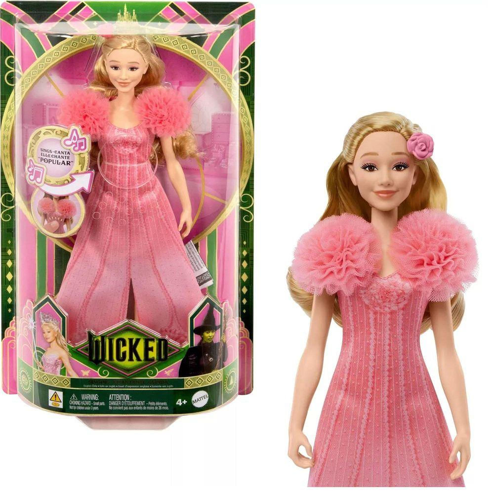 Wicked Boneca Glinda com Canções - Mattel