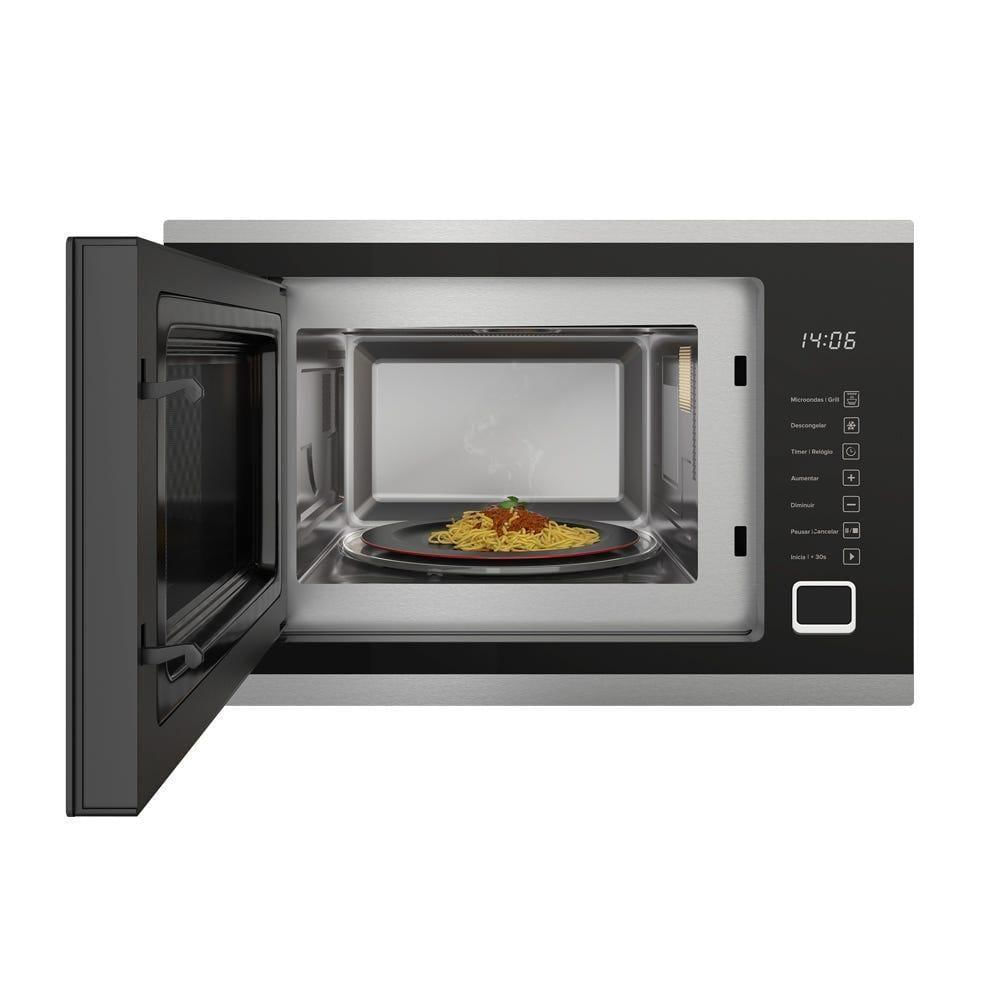 Forno Micro ondas de embutir Mueller 25L 127V Preto