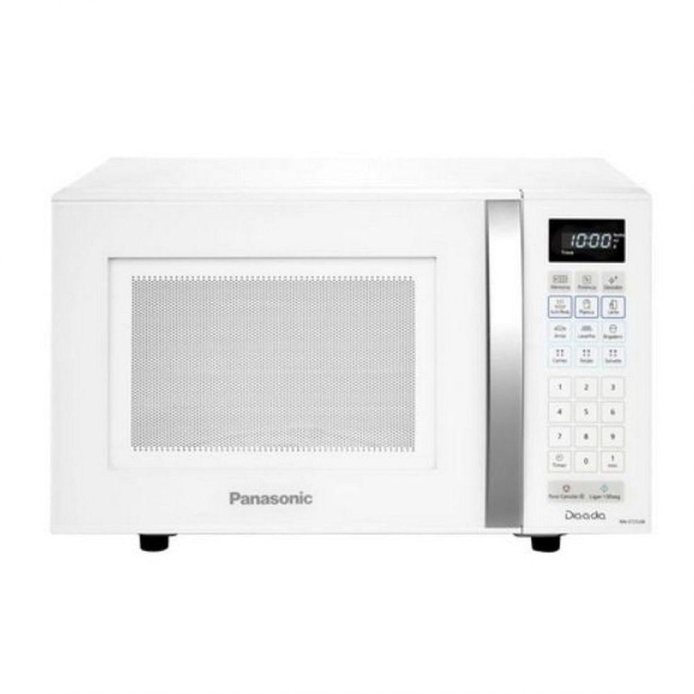 Microondas 21 Litros 700w Nnst25lw Panasonic Branco 220V 220V