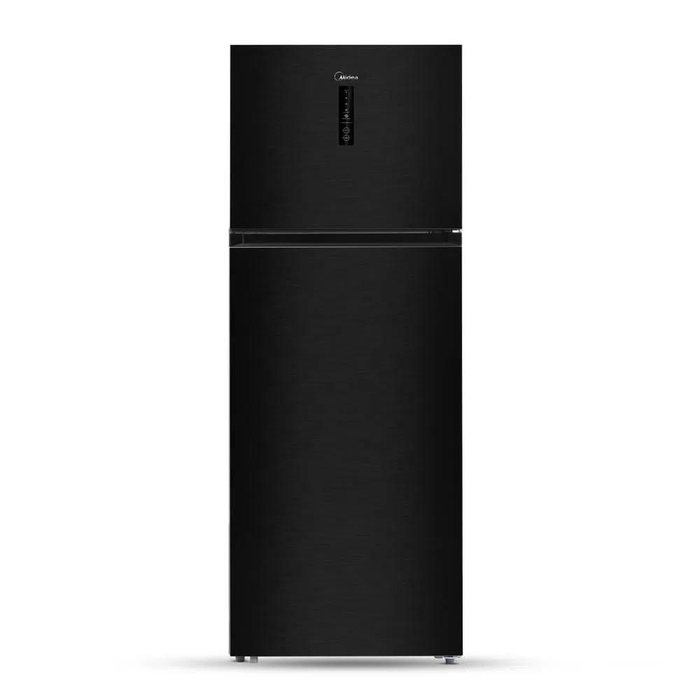 Geladeira Midea MD-RT580MTA Frost Free Duplex 411 Litros Inox Black Edition Painel Touch E Led Preto 220V