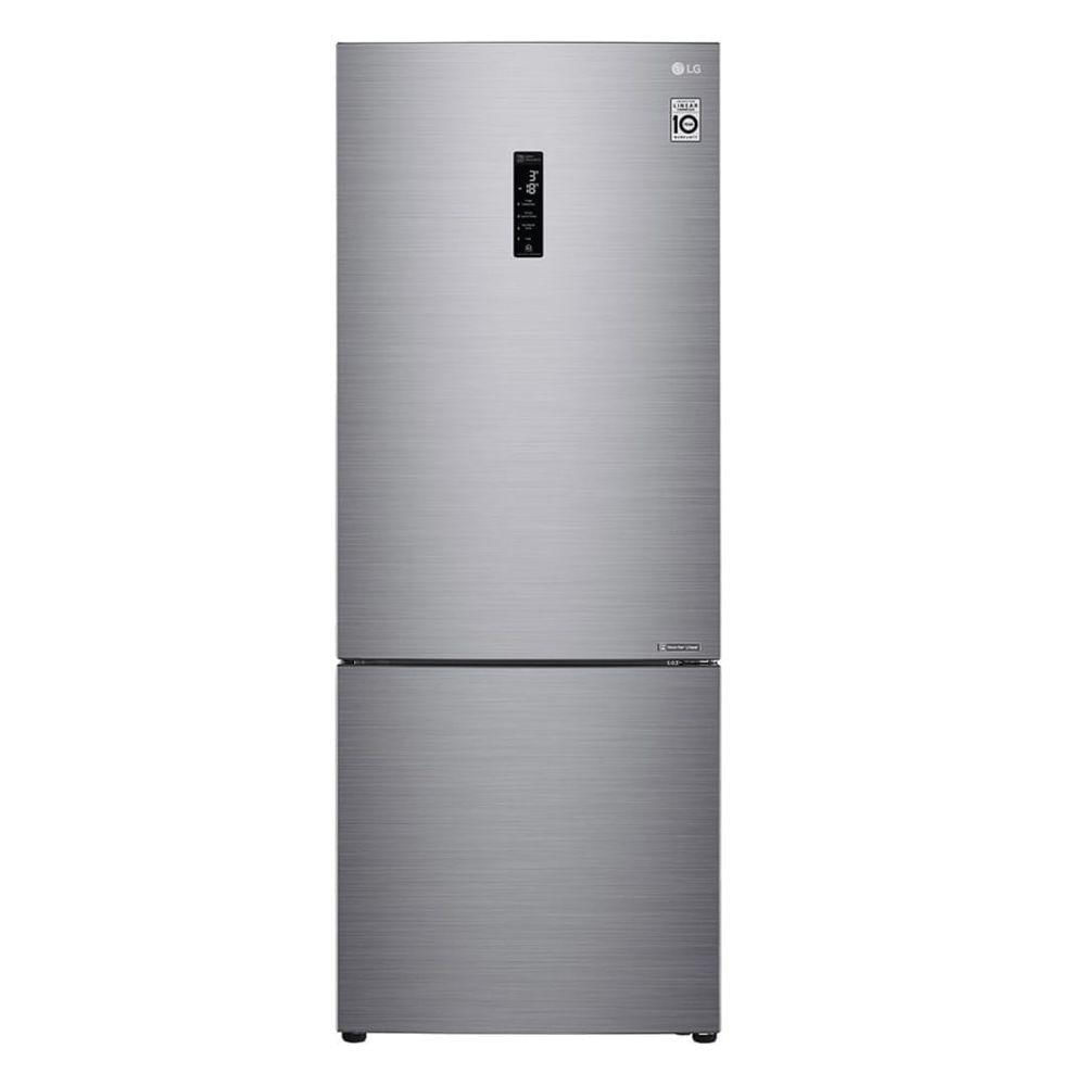 Refrigerador Lg Bottom Freezer Inverse 451l Platinum 110v