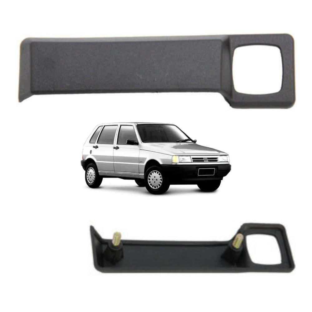 Kit Fechadura Cilindro Maçaneta Porta Mala Fiat Uno 96 A 04 - Un / 2 [f103]