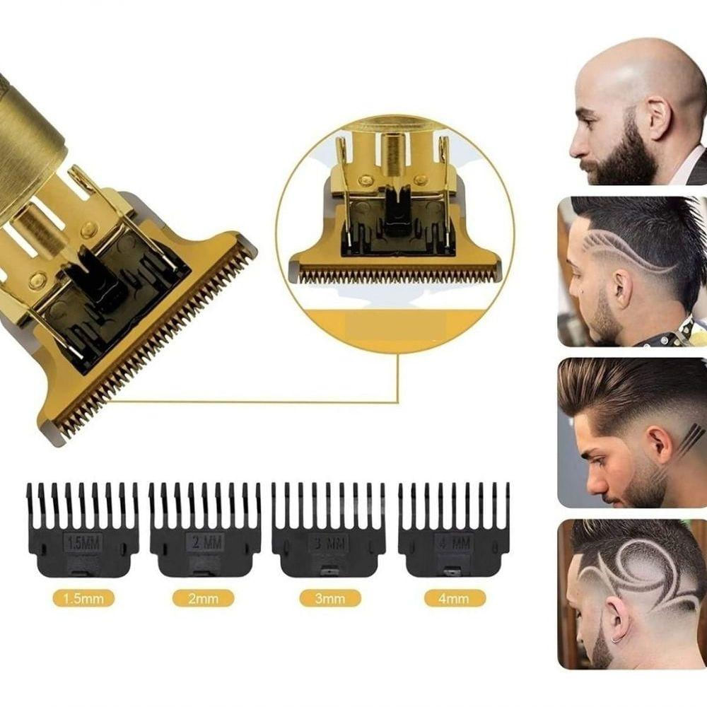 Aparador Barba Cabelo Dragão Buda Profissional - Dourado