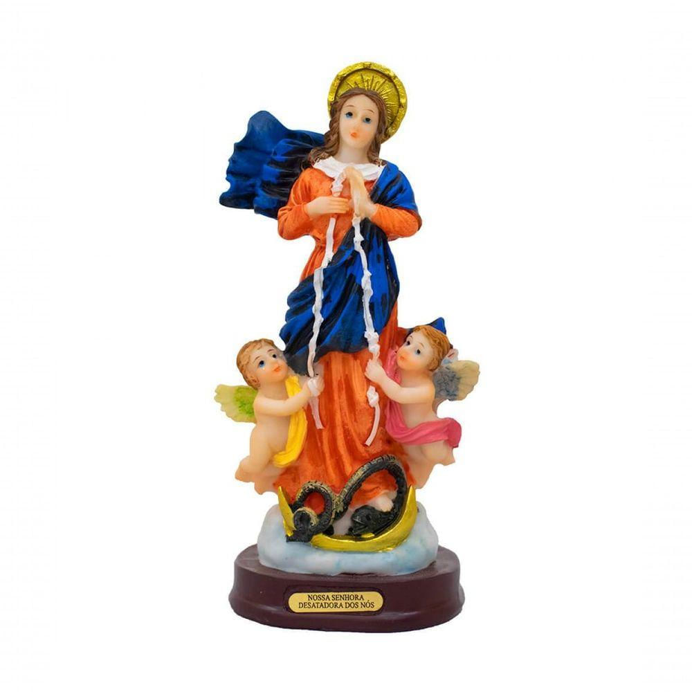 Nossa Senhora Desatadora De Nós 15cm - Enfeite Resina