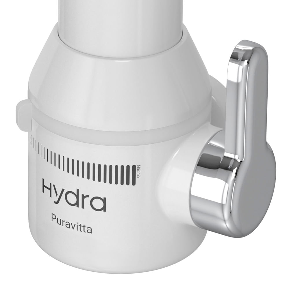 Torneira Elétrica Hydra PuraVitta de Parede Branca 127V