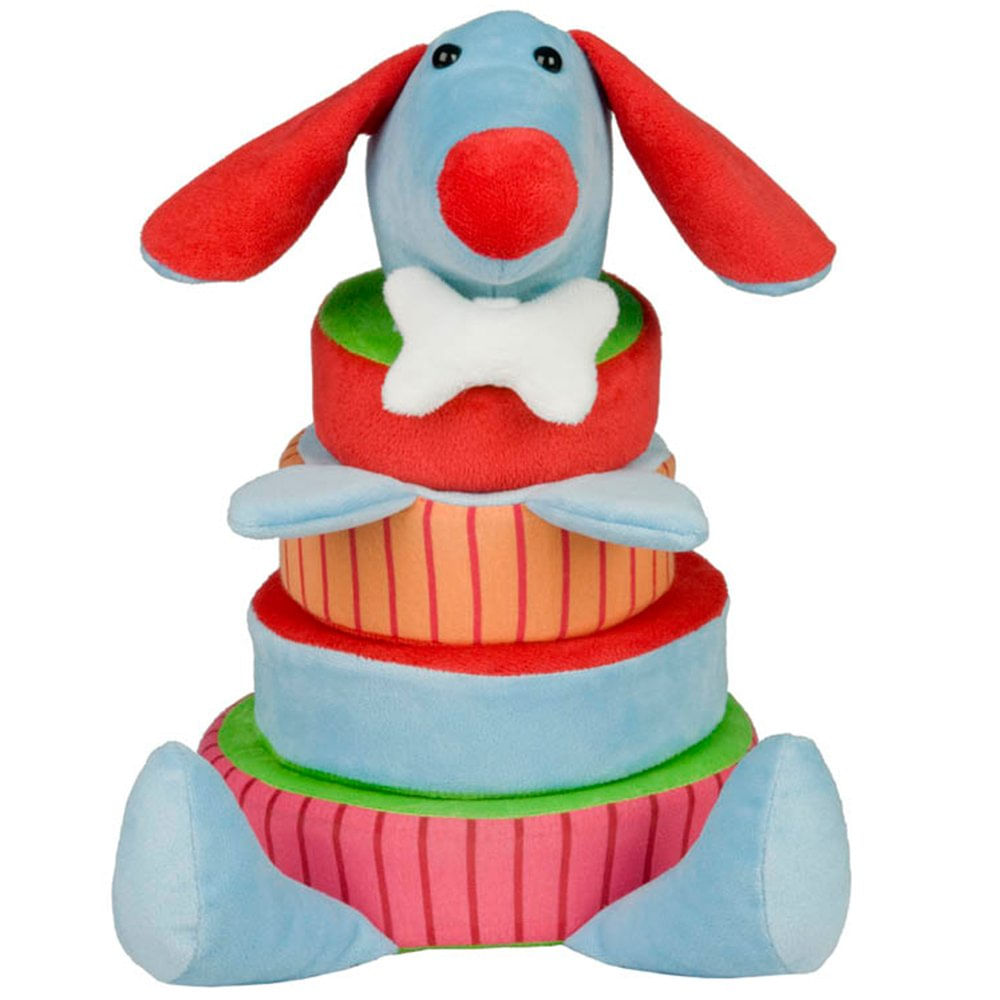 Cai Não Cai Baby - Cachorro - Antialérgico - Colorido - 30 cm - CAS Brinquedos