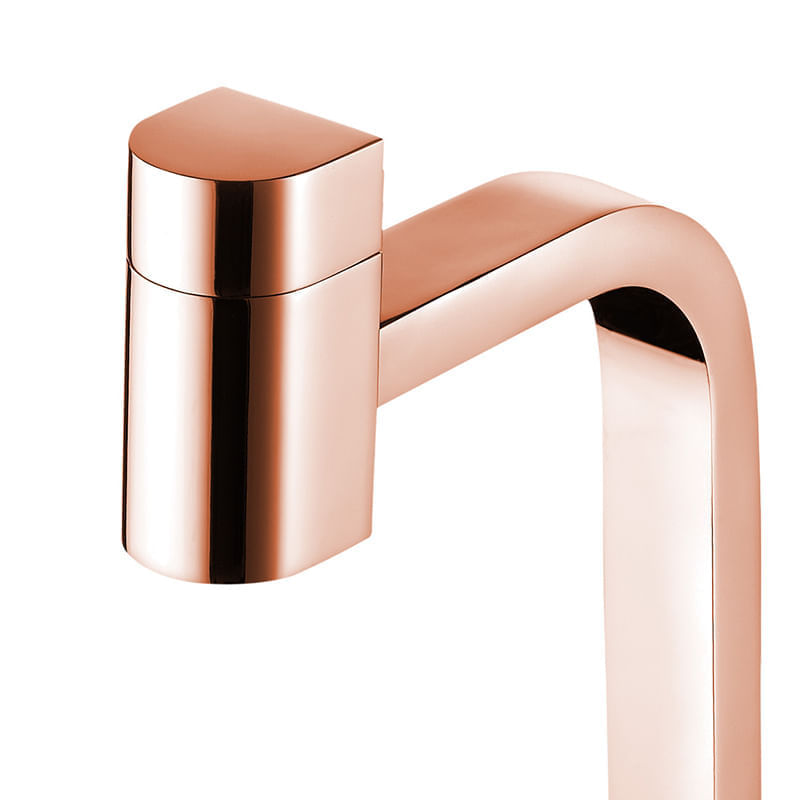 Torneira Lorenzetti Lorencode 1194 R55 de Bancada Rose Gold