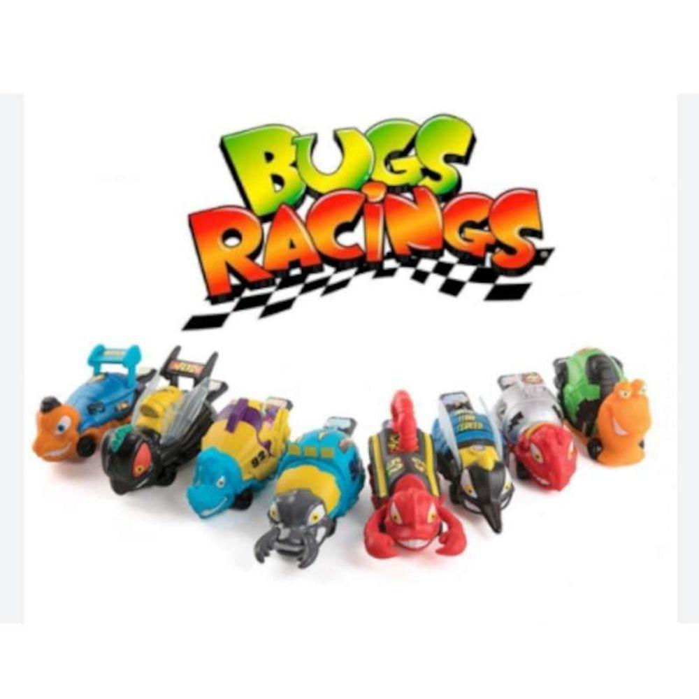 Brinquedo Colecionável Bugs Racings Assopre Para Correr Variação:sluggy