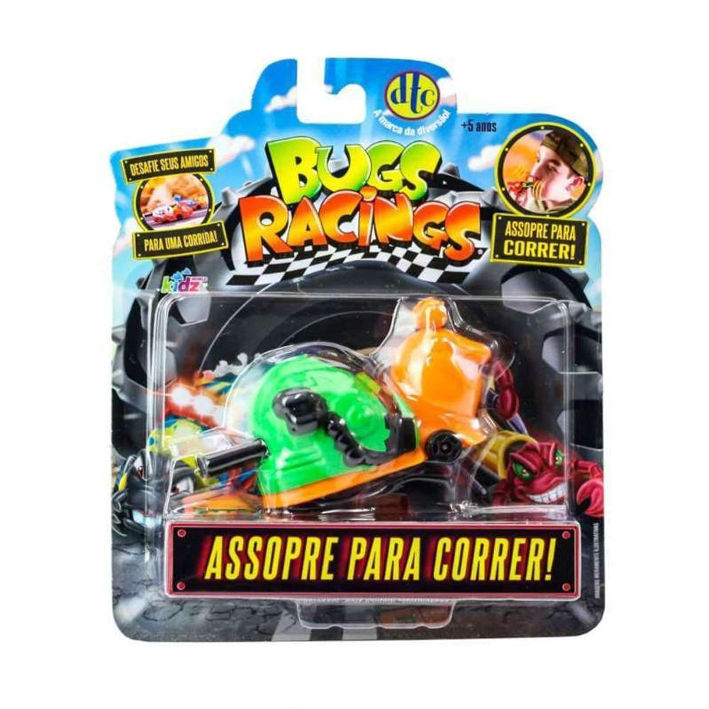 Brinquedo Colecionável Bugs Racings Assopre Para Correr Variação:sluggy