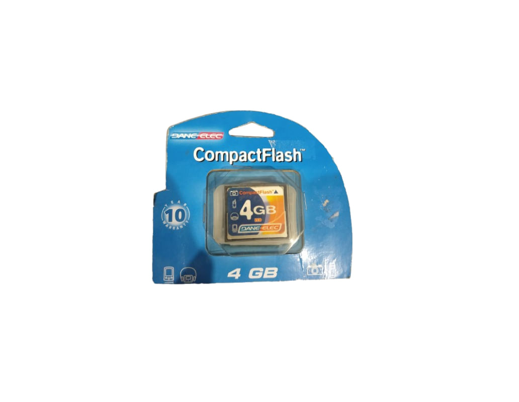 Cartão de Memória Dane-Elec CompactFlash 4GB