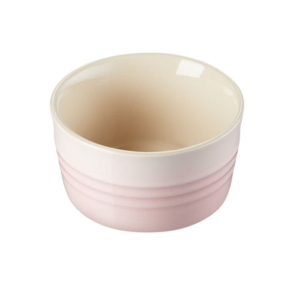 MINI RAMEKIN LE CREUSET 100ML EM CERÂMICA SHELL PINK 70401107770099