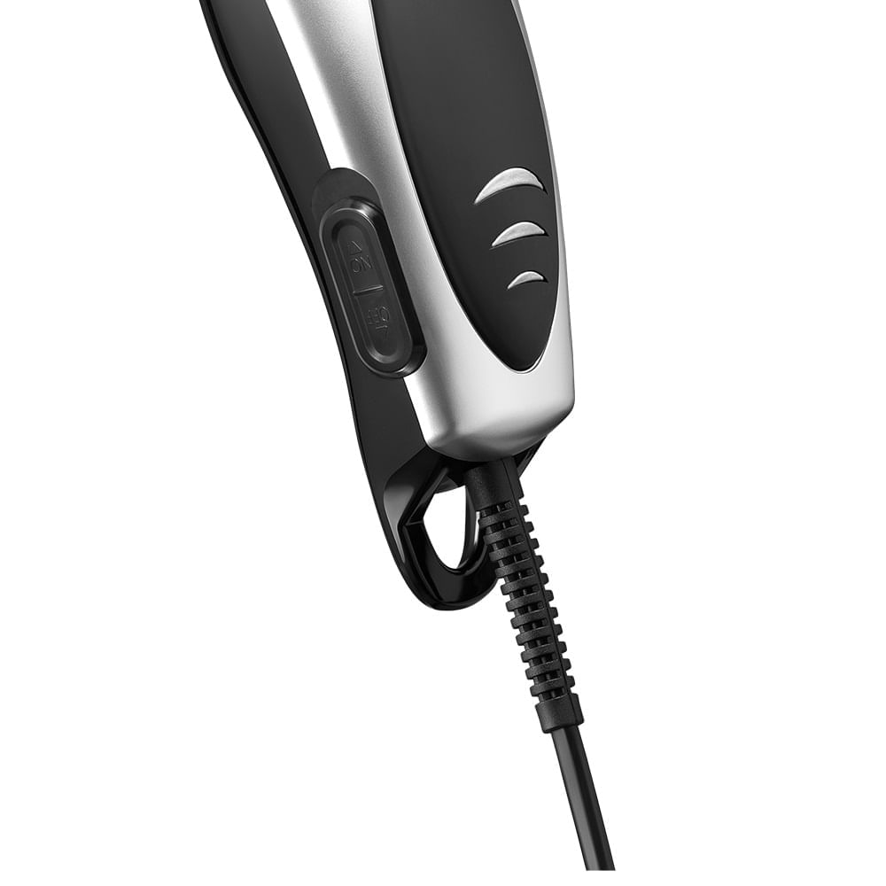 Cortador de Cabelo e Barba Elgin Studio Pro Preto e Cinza – 220 Volts 220 Volts