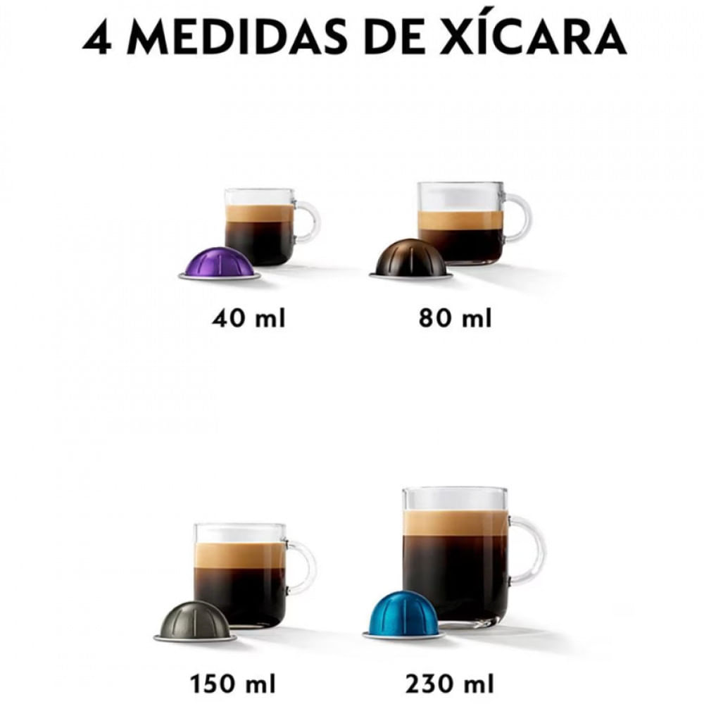 Máquina de Café Nespresso Vertuo Pop com Kit Boas-Vindas Azul / 220V