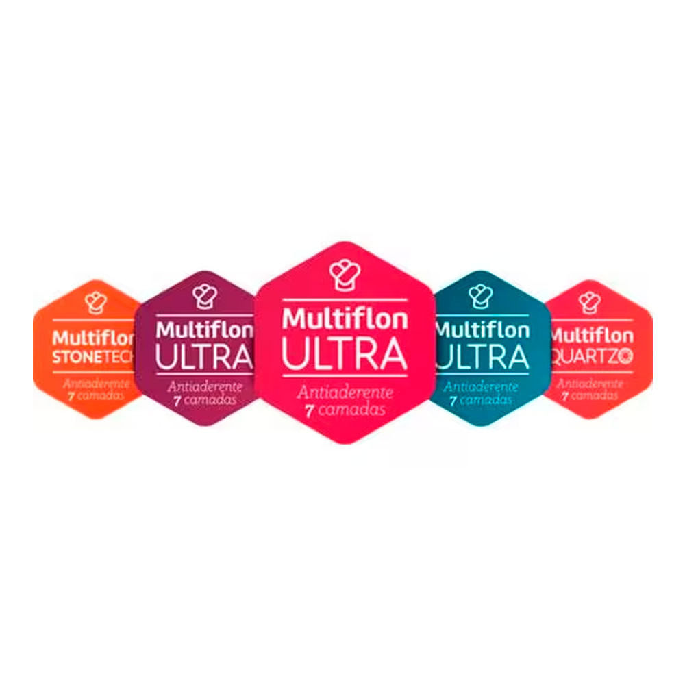 Leiteira Multiflon Essencial Antiaderente Ultra 7 1.2 Litros Preto