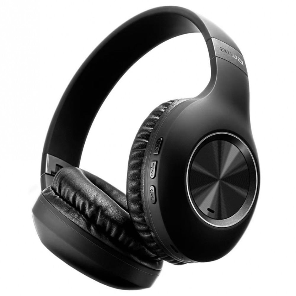 Headphone Aiwa AWS-HP-02-B Preto