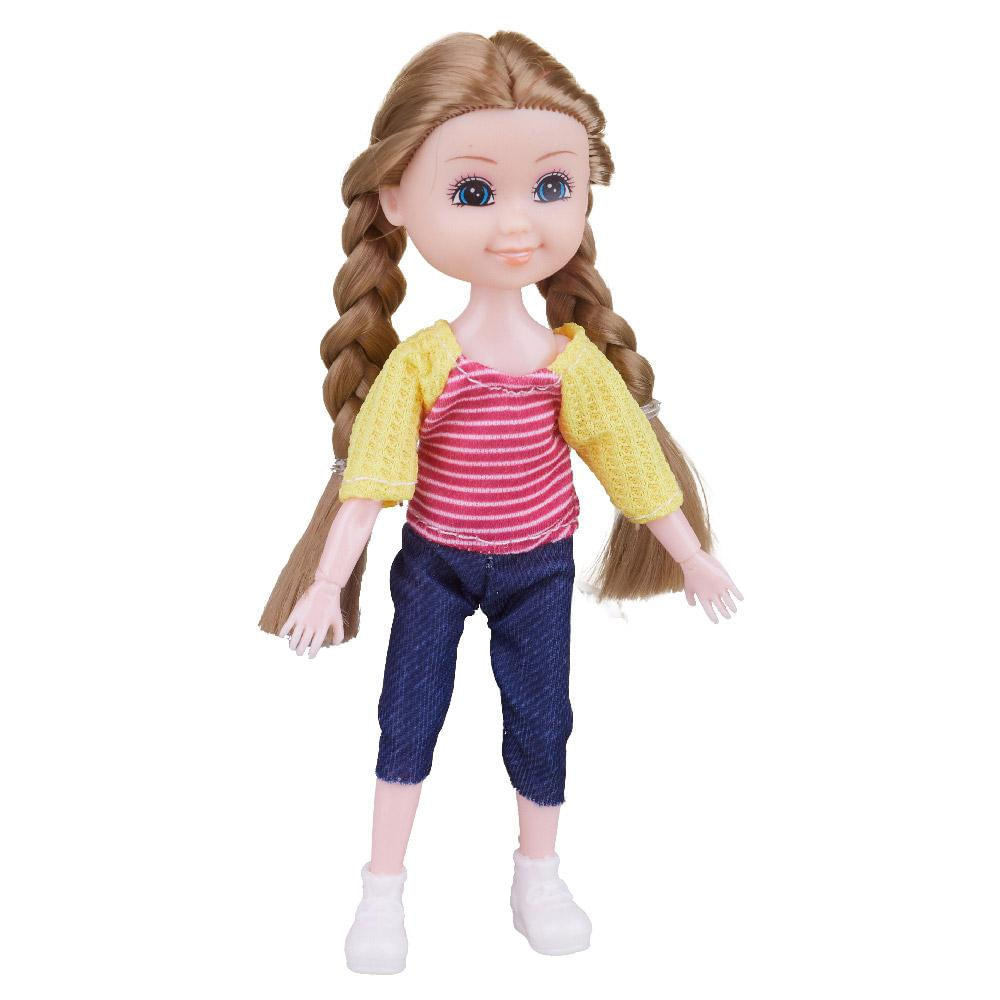 Boneca Luna Passeio Patinete Play&Fun