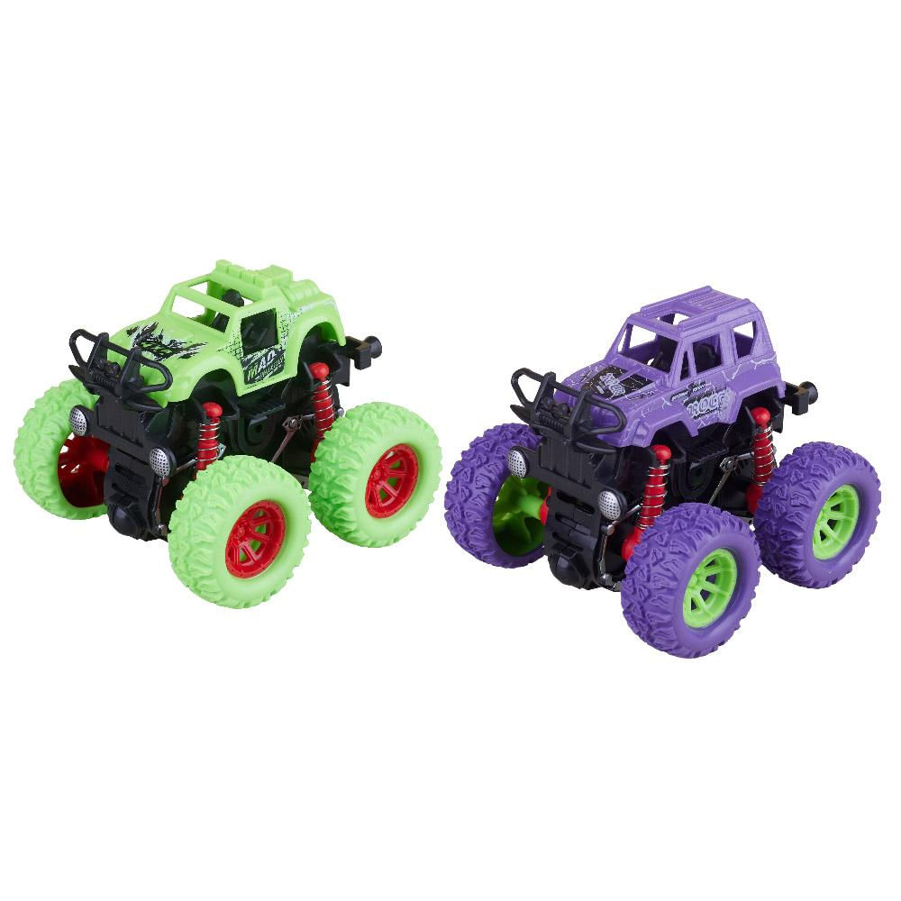 Conjunto com 2 Carros Monster Truck 2.0 com Fricção Play&Fun