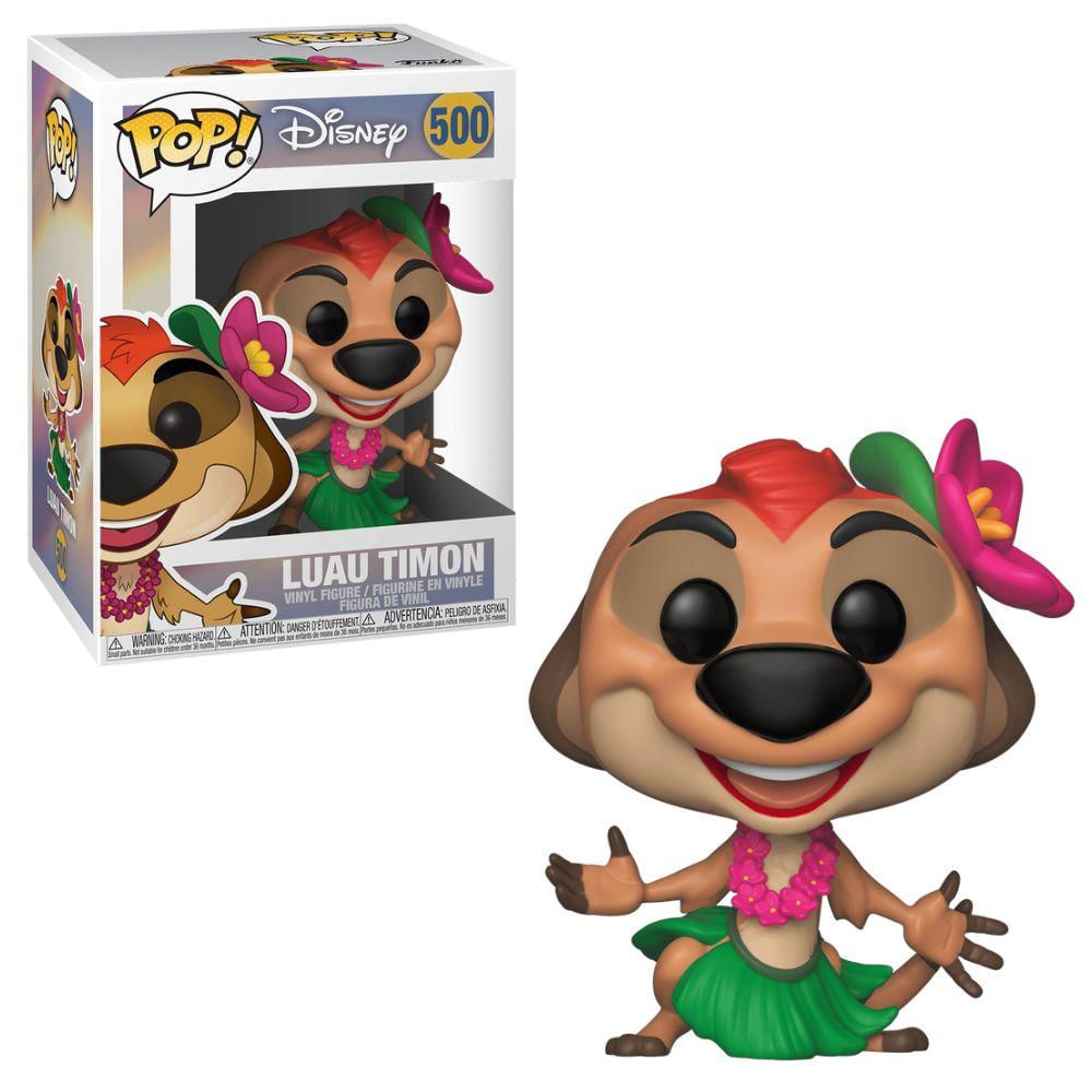 Boneco Funko Pop! Disney - O Rei Leão - Luau Timão