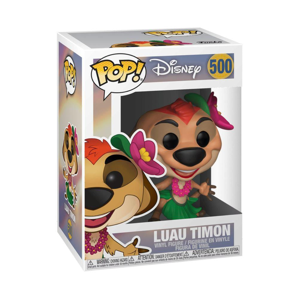 Boneco Funko Pop! Disney - O Rei Leão - Luau Timão