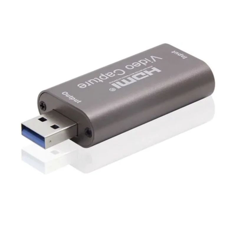 Mini Adaptador 4k 1080p Hdmi Para Usb 3.0 Placa Captura Vídeo