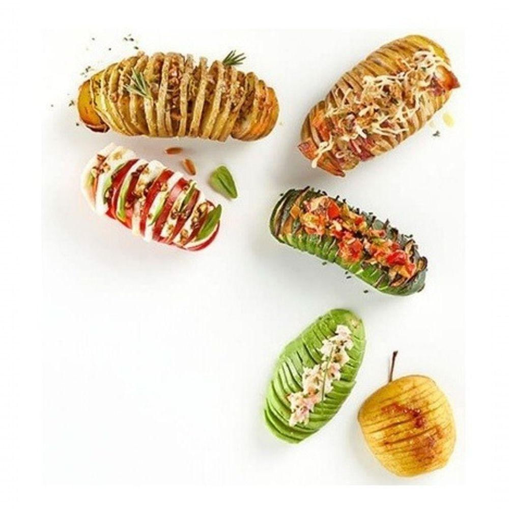 Cortador De Batata Tipo Hasselback Cutter