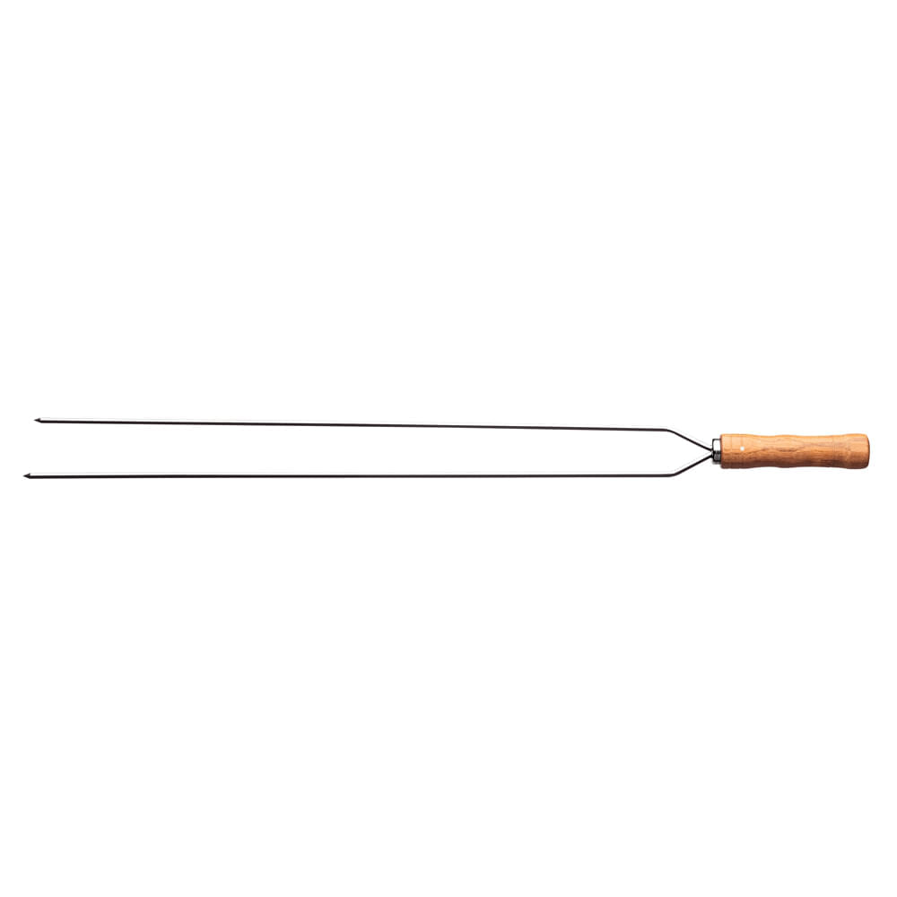 Espeto Duplo para Churrasco Tramontina 85cm 26419085 Madeira Natural