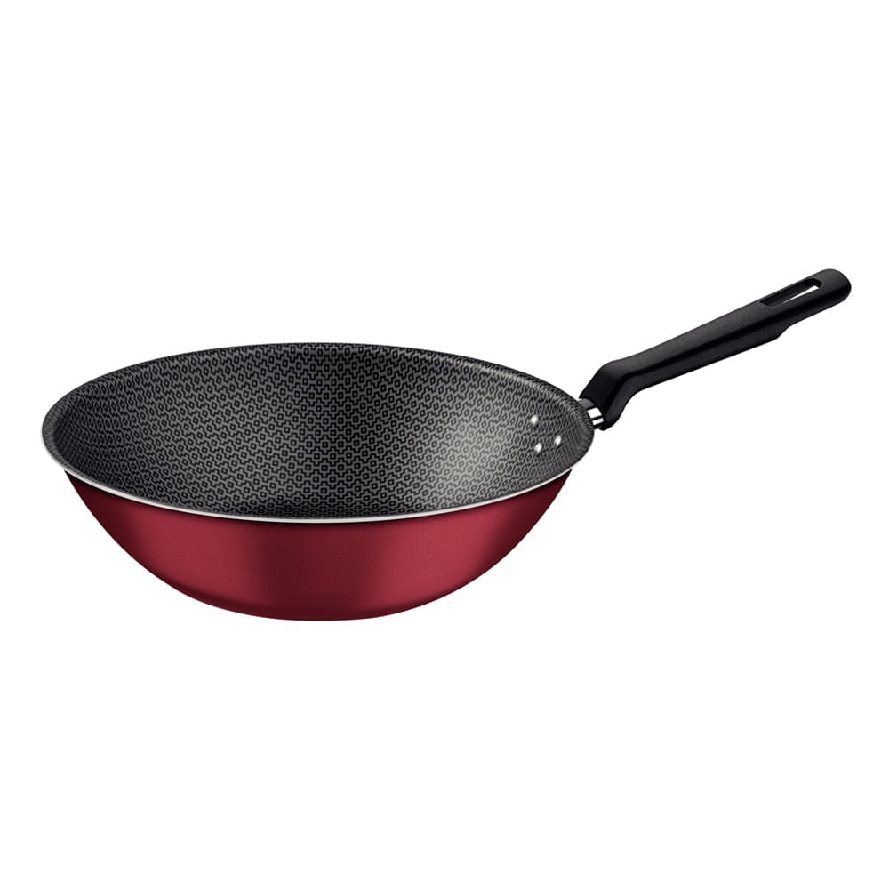 Frigideira Wok Tramontina Loreto 20395728 Vermelho