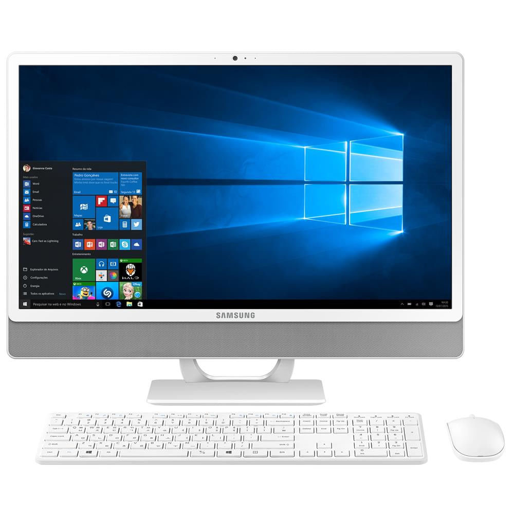 Computador Core i5-8265U 8GB 1TB Tela Full HD 23.8 Windows 10 All in One E5 Samsung