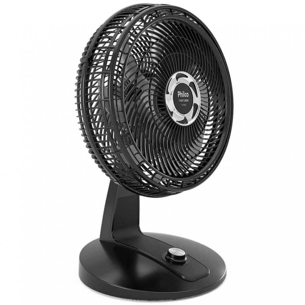 Ventilador de Mesa Philco Maxx Force PVT491 47cm com 3 Velocidades e 6 Pás Preto / 220V