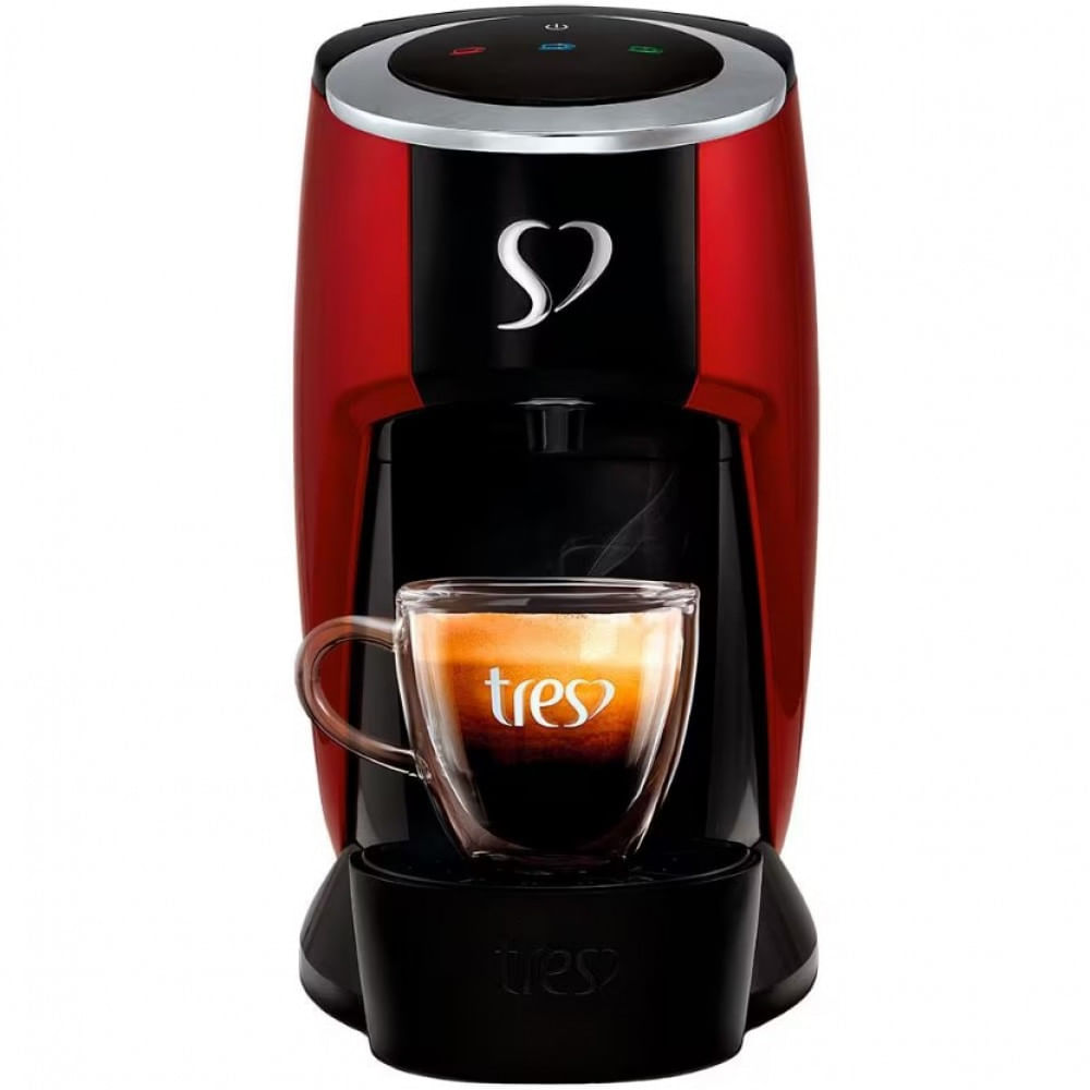 Cafeteira Espresso Touch Automática Multibebidas TRES