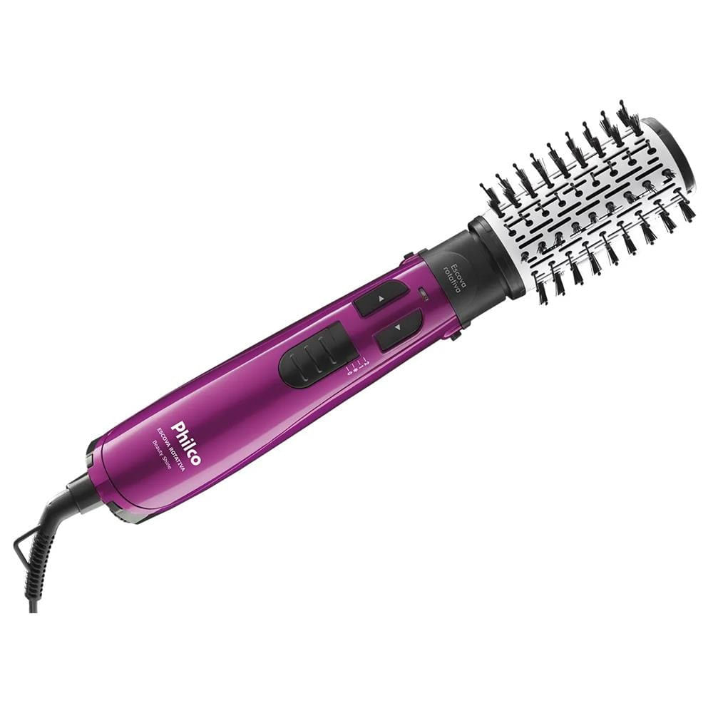 Escova Rotativa Philco Beauty Shine PEC07R Roxo / 220V