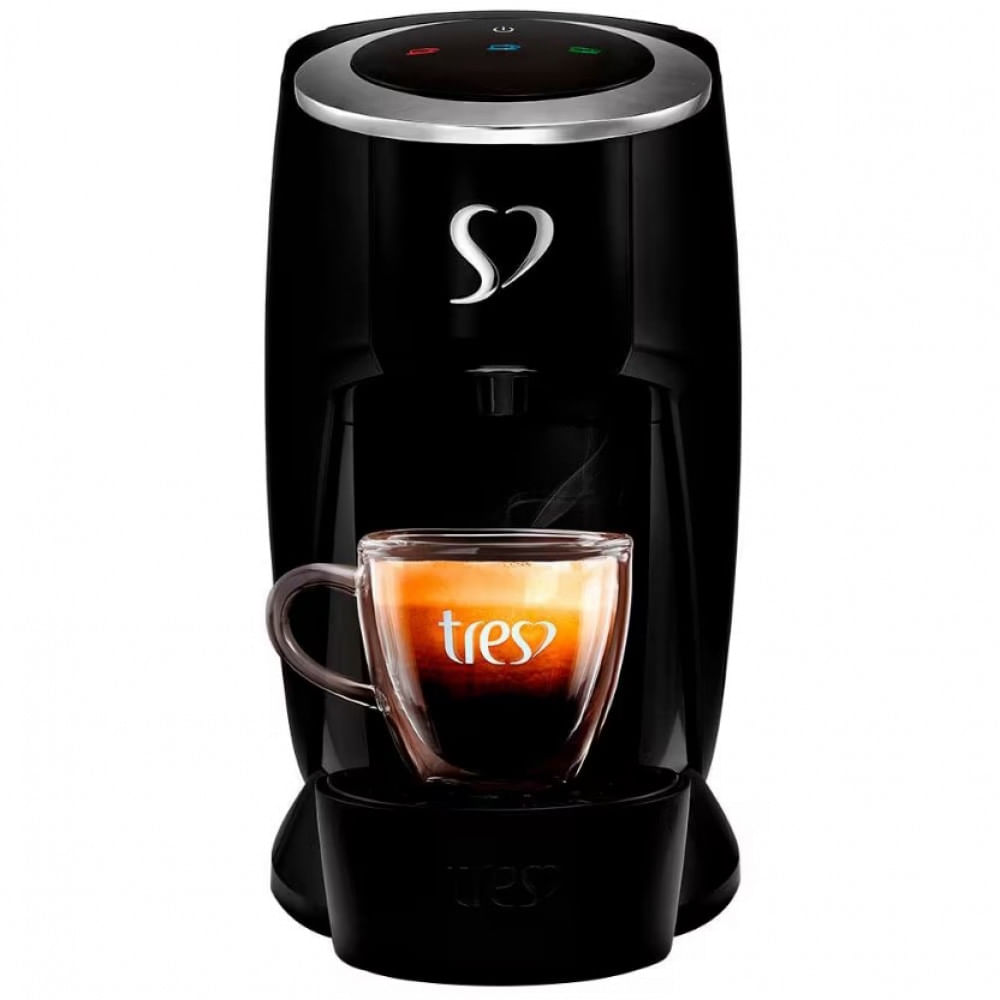 Cafeteira Espresso TRES Touch Automática Multibebidas