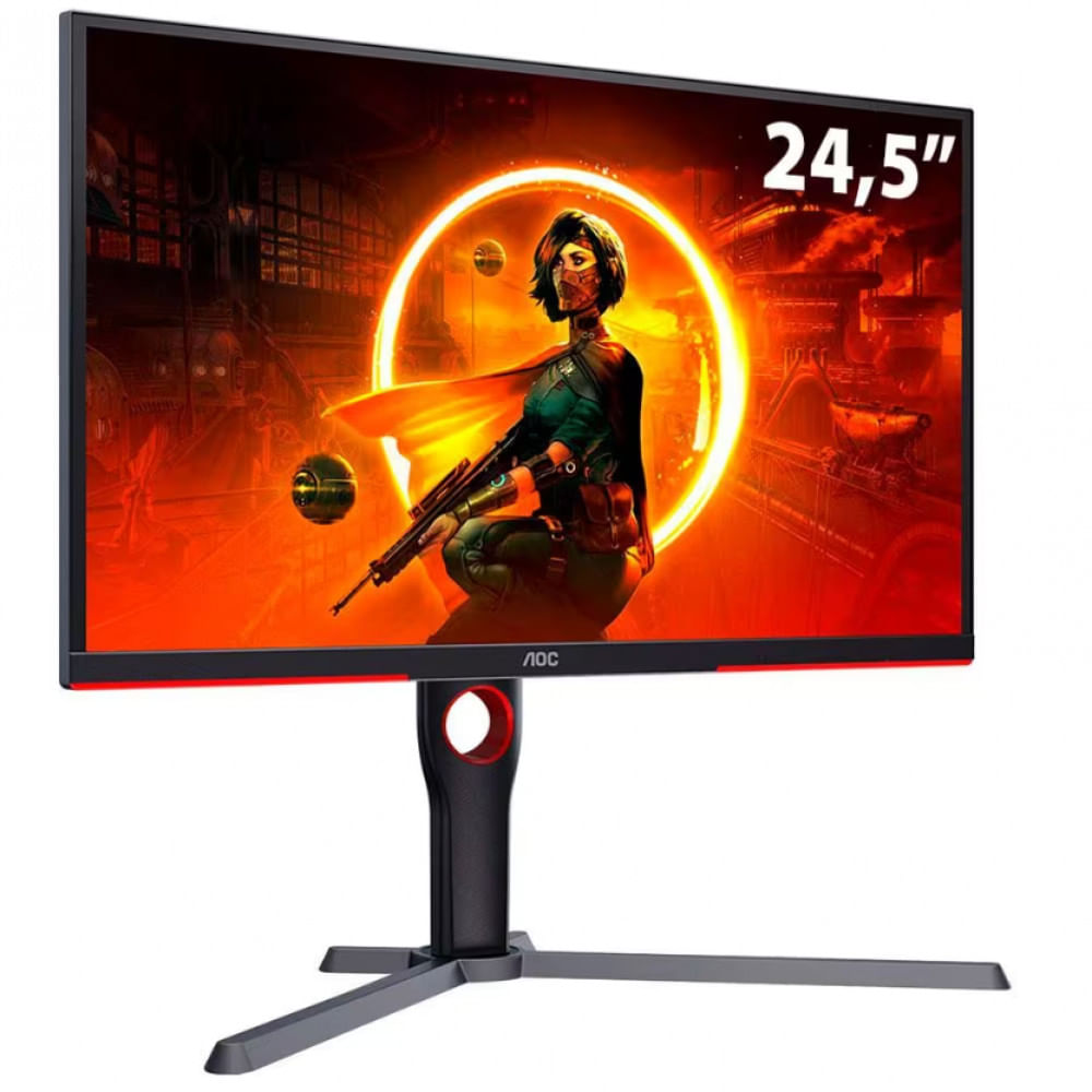 Monitor Gamer AOC Destiny 24,5 Polegadas 25G3ZM