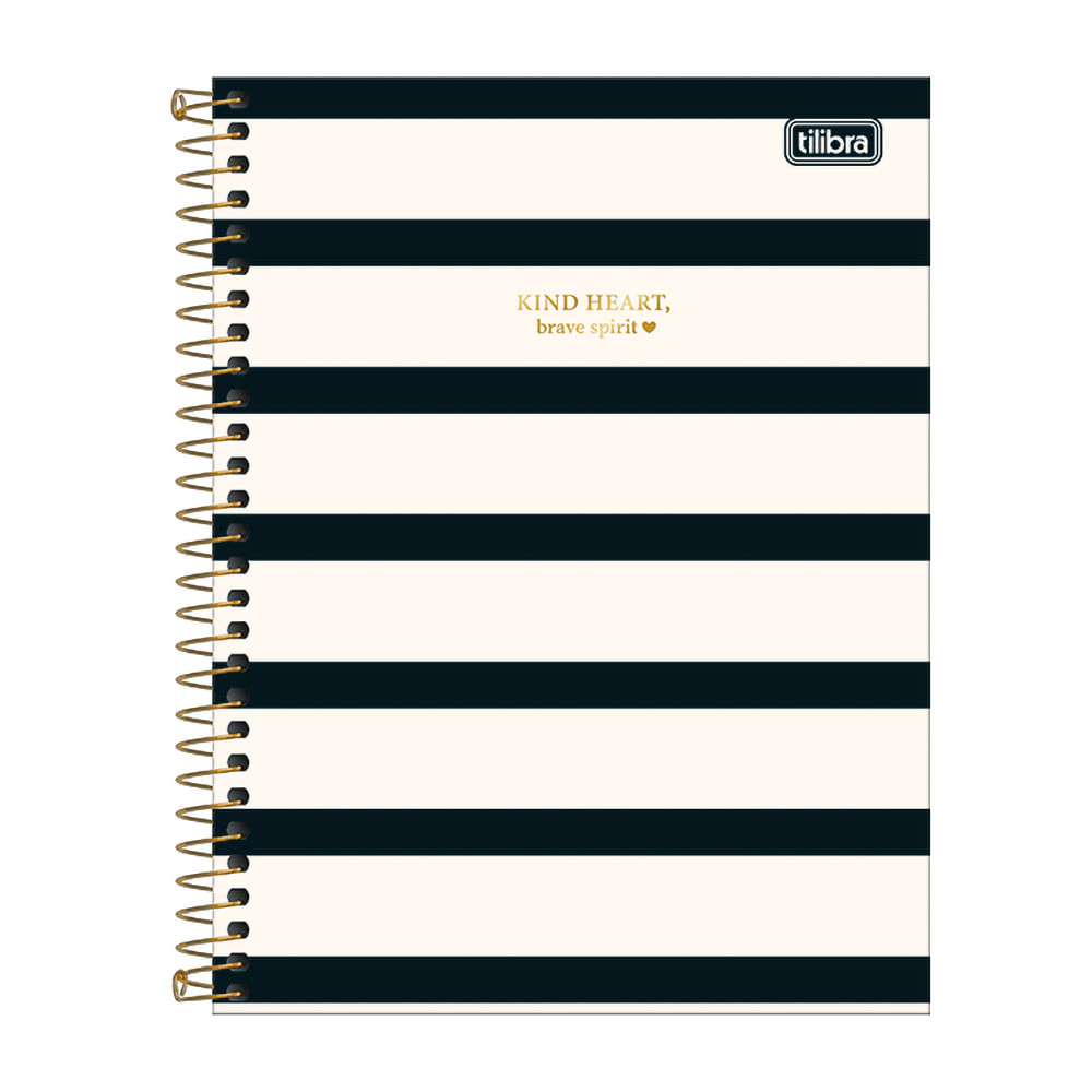 Caderno Colegial Tilibra Espiral Capa Dura West Village 10 Matérias Capas Diversas - Item Sortido