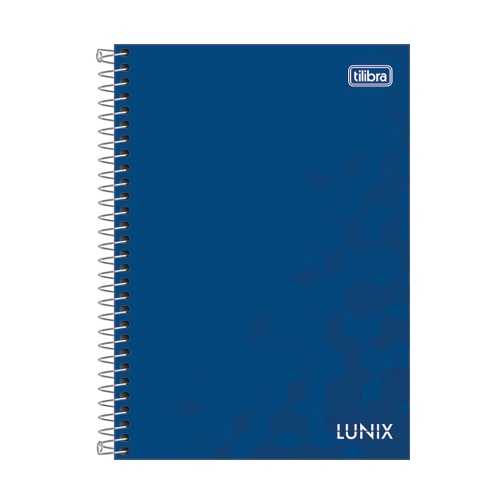 Caderno Tilibra Espiral Capa Dura 1/4 Linux 80 Folhas Capas Diversas - Item Sortido