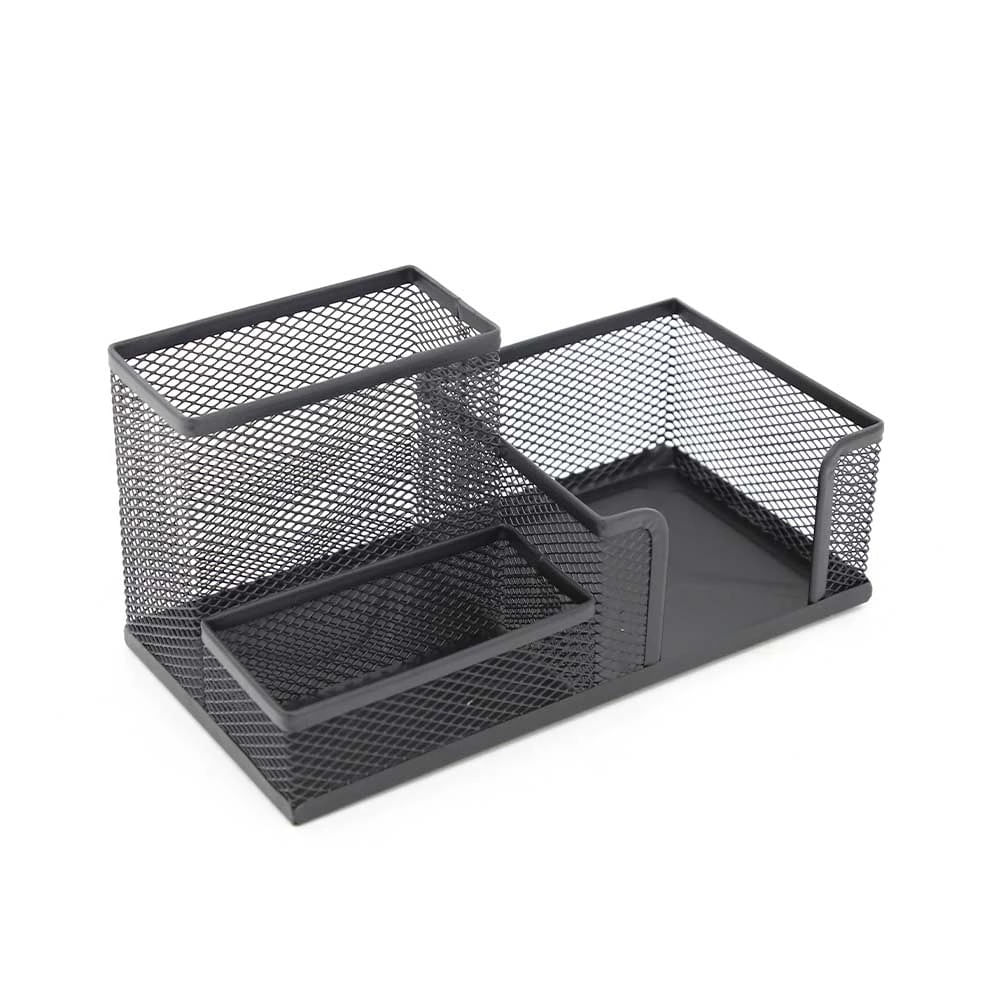 Organizador de Mesa Le Aramado Preto Médio