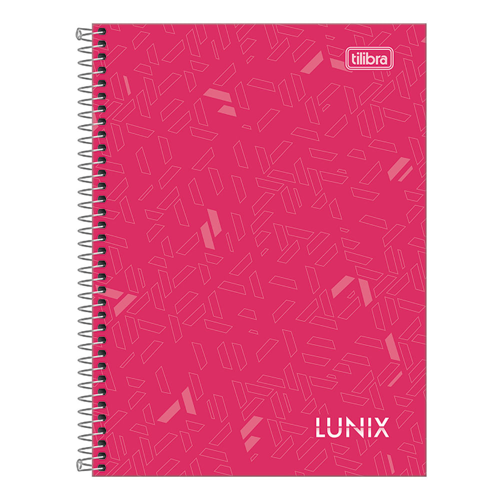 Caderno Universitário Tilibra Capa Dura Lunix 1 Matéria 80 Folhas - Item Sortido