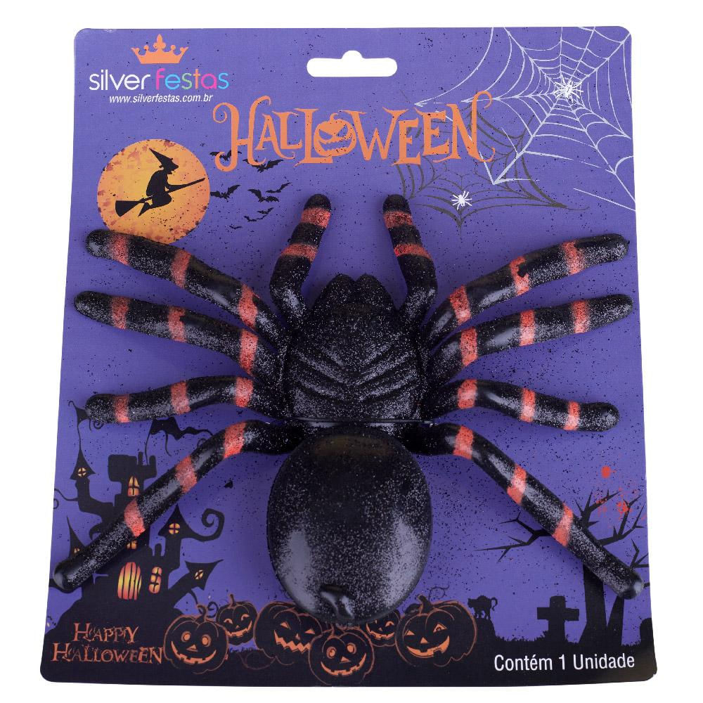 SILVER ARANHA HALLOWEEN 16X20CM