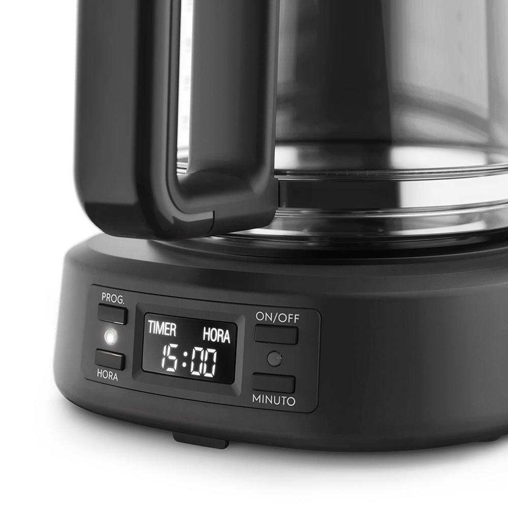 Cafeteira Elétrica Electrolux com Timer Experience Granite Grey ECM25 - 127 Volts 127 Volts