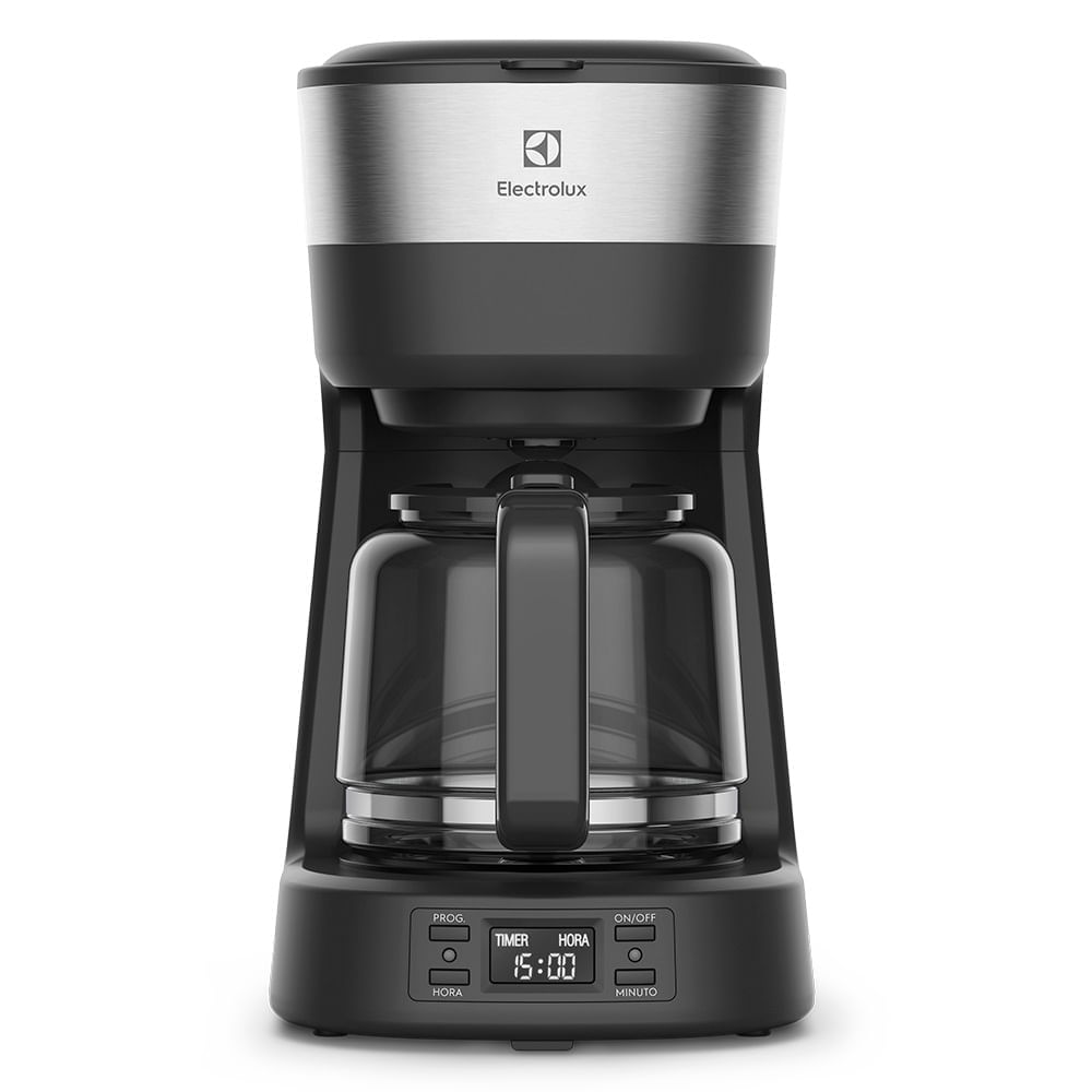 Cafeteira Elétrica Electrolux com Timer Experience Granite Grey ECM25 - 220 Volts