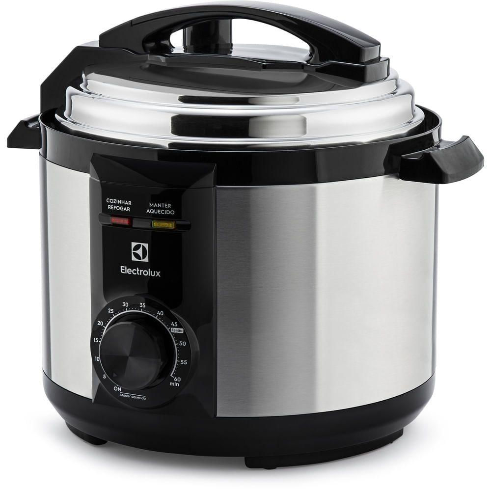 Panela de Pressão Elétrica Electrolux 5 Litros Inox PCE20 – 127 Volts 127 Volts