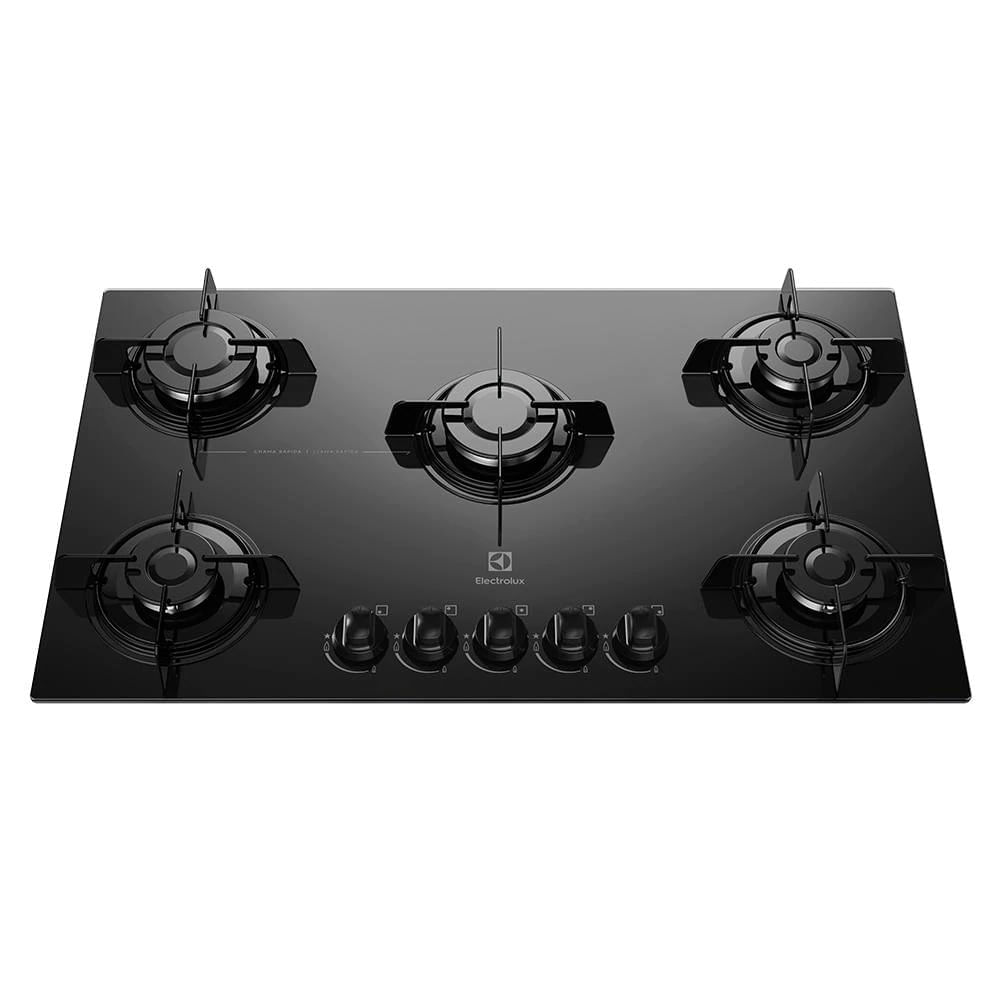 Cooktop a Gás Electrolux 5 Bocas Preto KE5GP – Bivolt Bivolt