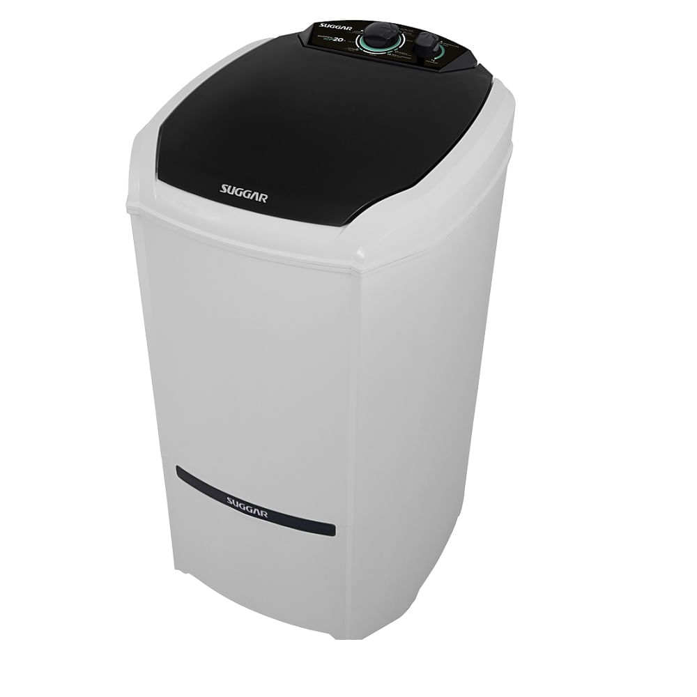 Lavadora de Roupas Suggar 20Kg Semiautomática Lavamax Eco Branca LE2002BTP – 220 Volts 220 Volts