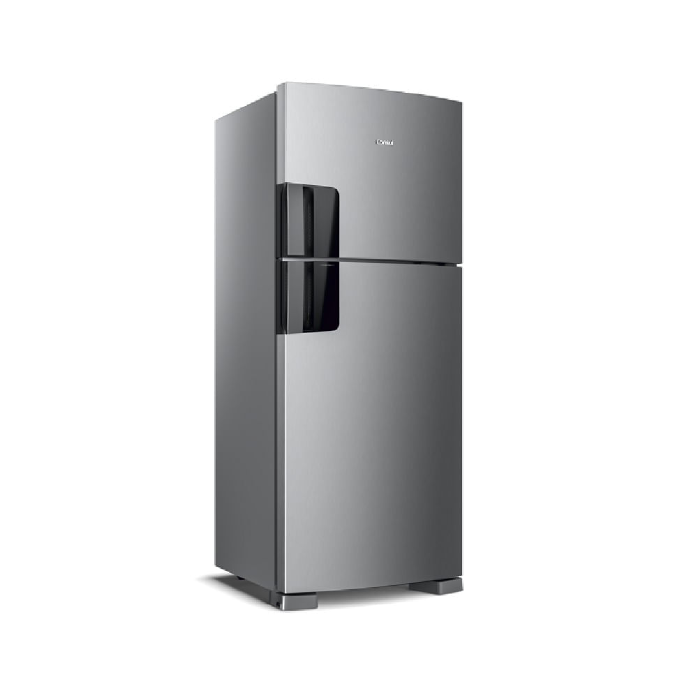 Refrigerador Consul Frost Free Duplex 410 Litros CRM50FK Inox – 220 Volts 220 Volts