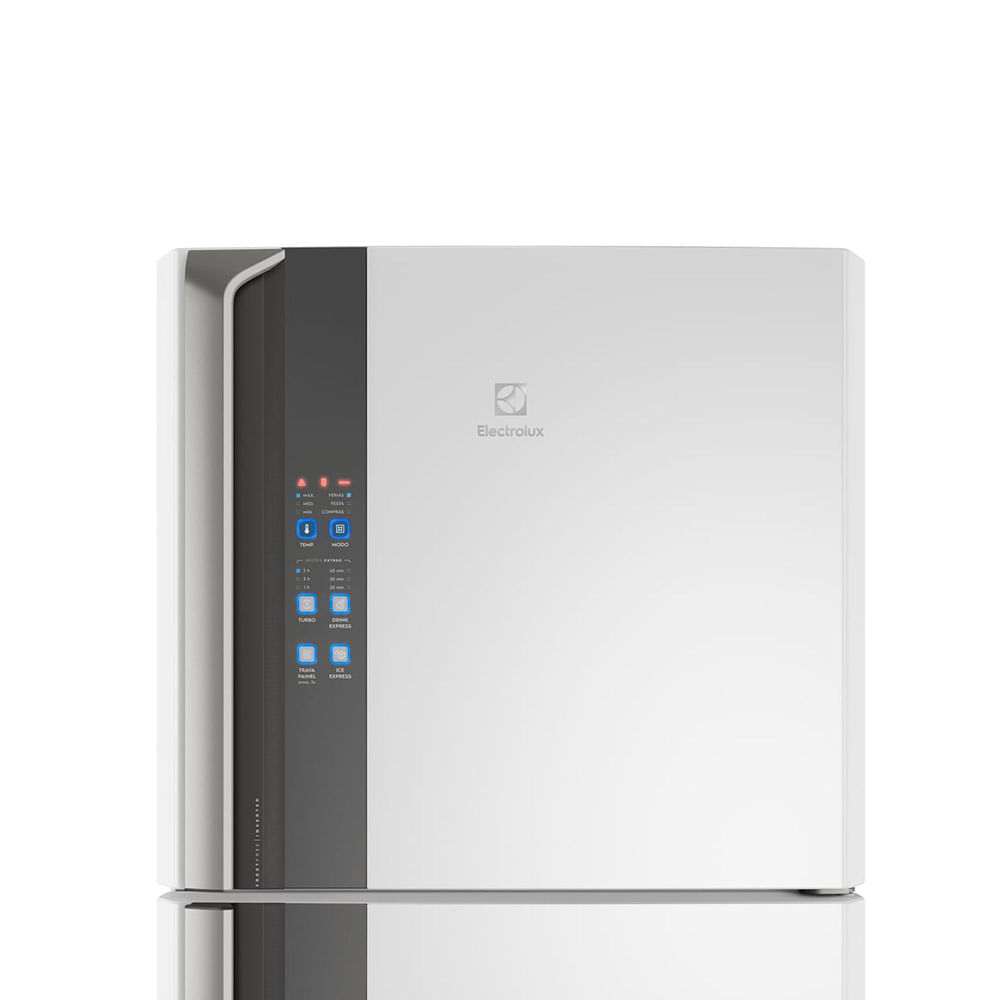 Refrigerador Electrolux Frost Free 431 Litros Inverter Top Freezer Branco IF55 – 220 Volts 220 Volts