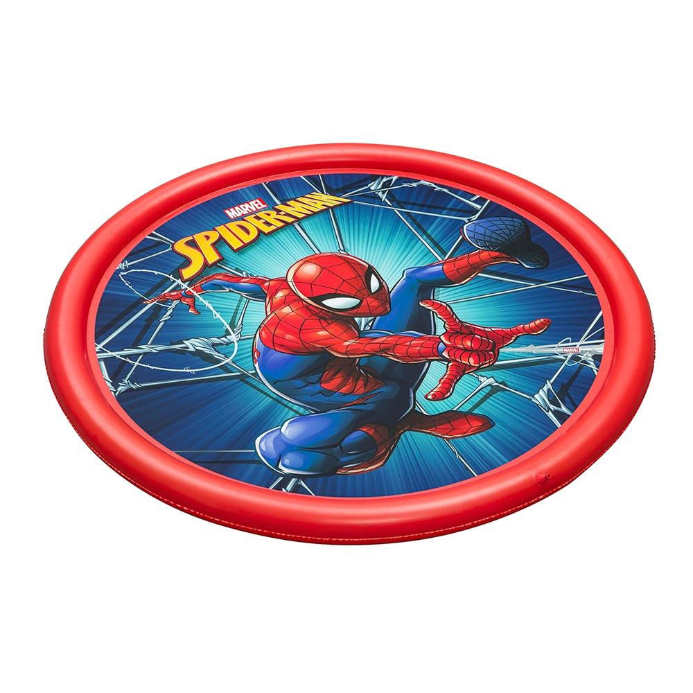 Tapete Inflável Circular Homem Aranha com Saída D'água Bestway